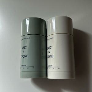 two salt+stone full sized deodorants for the price of one!